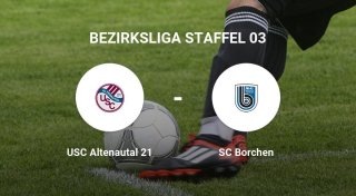 Der USC Altenautal 21 gegen das Team der SC Borchen