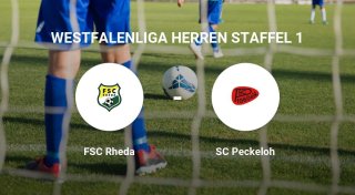 Enger Ausgang für SC Peckeloh gegen FSC Rheda
