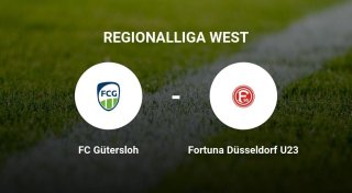 Fortuna Düsseldorf U23 bietet FC Gütersloh Paroli