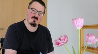Warum sich dieser 43-Jährige bewusst für einen Platz im Lübbecker Hospiz entschieden hat