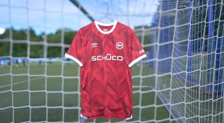 So sieht Arminia Bielefelds neues Ausweichtrikot aus