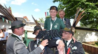 So schnell ist der Kinderkönig in Oerlinghausen