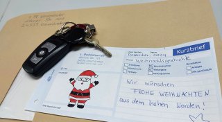Marke von verstorbenem Hund bringt Frauchen Schlüssel zurück