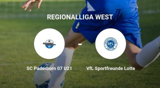 VfL Sportfreunde Lotte setzt sich durch gegen SC Paderborn 07 U21