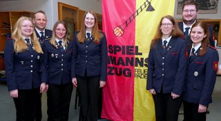 Kruse löst Dennis Happe an Spitze des Spielmannszuges der Feuerwehr Paderborn ab