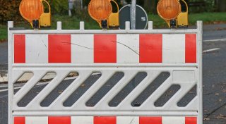 Baustelle in Güterslohs Innenstadt: Straße voraussichtlich früher wieder frei