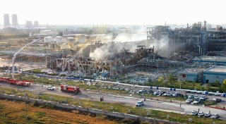 Tödliche Explosion in Chemiefabrik in China