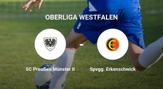 SC Preußen Münster II erringt knappen Sieg gegen Spvgg. Erkenschwick