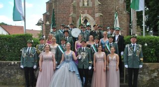 Traumwetter macht Schützenfest in Merlsheim zum Traumtag