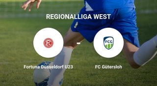 FC Gütersloh bietet Fortuna Düsseldorf U23 Paroli