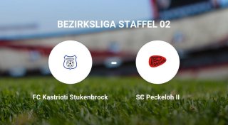 FC Kastrioti Stukenbrock bietet SC Peckeloh II Paroli