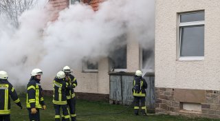 Feuer in Peckelsheimer Unterkunft für Obdachlose - 100.000 Euro Schaden