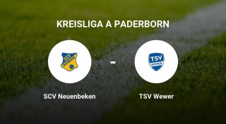 Spannender Kampf zwischen dem SCV Neuenbeken und dem TSV Wewer
