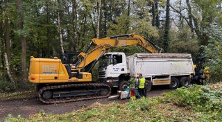 Lkw blockiert nach Unfall ein Jahr lang Garten: Rettung aus dem Kreis Herford