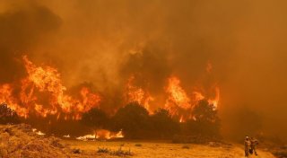 Mindestens 16 große Waldbrände in Spanien