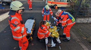 Massenanfall von Verletzten: Großübung am Schulzentrum Nord in Bad Oeynhausen