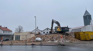 Preußisch Oldendorf: So lange dauern die Abrissarbeiten im Stadtkern noch