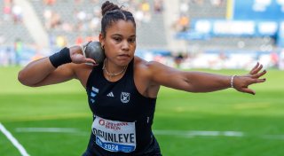 Kugelstoß-Olympiasiegerin Ogunleye in Brüssel auf Rang drei