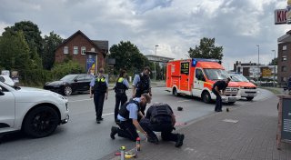 Radfahrer bei Verkehrsunfall in Bielefeld schwer verletzt