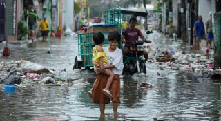 Taifun «Fung-Wong» legt Teile der Philippinen lahm