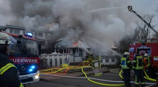 Es war Brandstiftung: Hotel am Kaiserbrunnen in Brakel mutwillig angezündet
