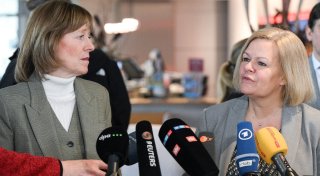 Faeser vor dritter Tarifrunde: «Bin guter Hoffnung»