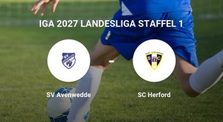 SC Herford im Duell gegen SV Avenwedde deutlich überlegen