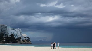 Erst Sturmwarnung und dann Frühlingswetter auf Mallorca