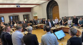 Paderborns neuer Bürgermeister spricht gleich in seiner ersten Ratssitzung eine Ermahnung aus