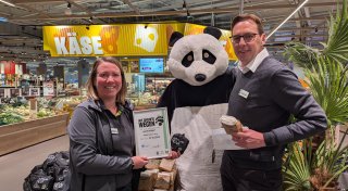 Nachhaltigkeitsstrategie: Marktkauf Löhne von WWF für Umgestaltung prämiert
