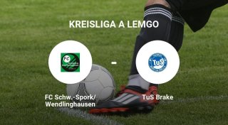 FC Schw.-Spork/Wendlinghausen erfährt dramatische Pleite gegen TuS Brake