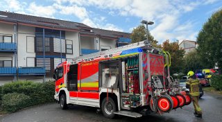 Feuerwehr Paderborn rückt zu Zimmerbrand in die Grevestraße aus