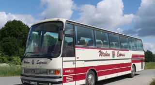 Bus-Ikone Setra S215HD: Oldtimer-Reisebus im Kreis Herford immer noch im Einsatz