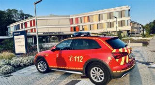 Erneut Großalarm in Bielefelder Kinderklinik - erneut Brandgeruch in der Radiologie