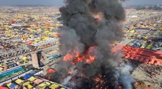 Feuer bei weltgrößtem Pilgerfestival in Indien