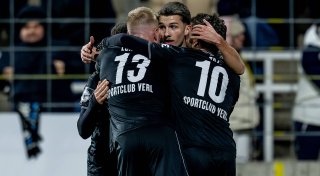 SC Verl stimmt sich mit 4:0-Sieg bei 1860 München auf die Weihnachtsfeier ein