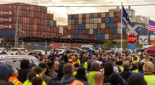 Streik an US-Häfen führt zu Sorge um verdorbene Lebensmittel
