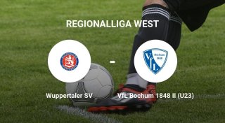 Das Spiel zwischen dem Wuppertaler SV und dem VfL Bochum 1848 II (U23) endet unentschieden