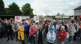 Stemwede zeigt Gesicht für Demokratie