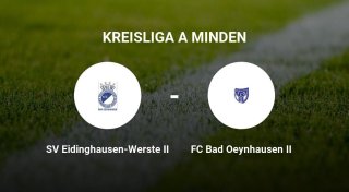 FC Bad Oeynhausen II zieht den Kürzeren gegen SV Eidinghausen-Werste II