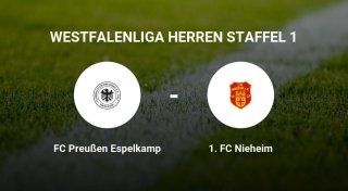 Knappe Niederlage für 1. FC Nieheim gegen FC Preußen Espelkamp