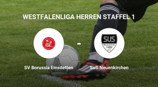 Heimniederlage im Walter Steinkühler Stadion I - SV Borussia Emsdetten unterliegt gegen SuS Neuenkirchen