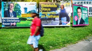 Bielefelder Wahlplakate unter der Lupe: „Da ist noch Luft nach oben“