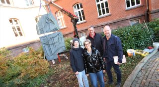 Freude am Paderborner Pelizaeus-Gymnasium: Rikus-Kunstwerk kehrt zurück