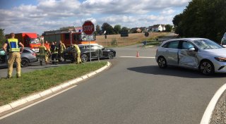Verletzte nach Unfall an Beller Straße in Steinheim