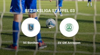 Heimniederlage auf dem Sportplatz Hessenberg - SC Borchen ergibt sich dem SV GW Anreppen