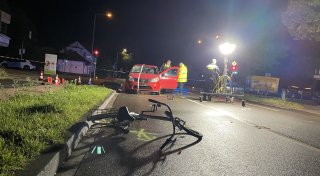 Radfahrer bei Unfall auf Stiftsallee in Minden lebensgefährlich verletzt