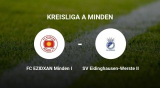 Remis im Duell zwischen dem FC Ezidxan Minden und dem SV Eidinghausen-Werste II