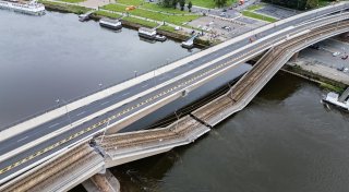 Brückeneinsturz in Dresden - Desaster mit glimpflichem Ende
