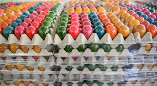 Verband: Eiermarkt beruhigt sich vor Osterfest